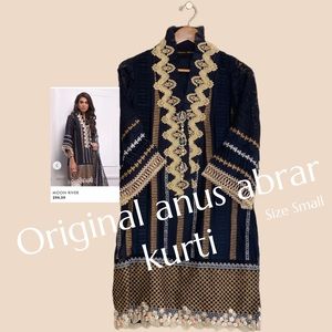 Original anus abrar kurtri, Indian/Pakistani clothes